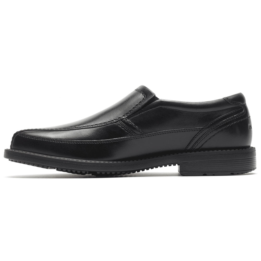 Sapato Vela Rockport Homem Pretas - Style Leader 2 Bike Toe - 80763JTQF